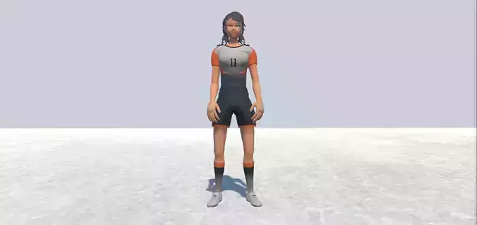 Sports Avatar 06 Female Rigged 