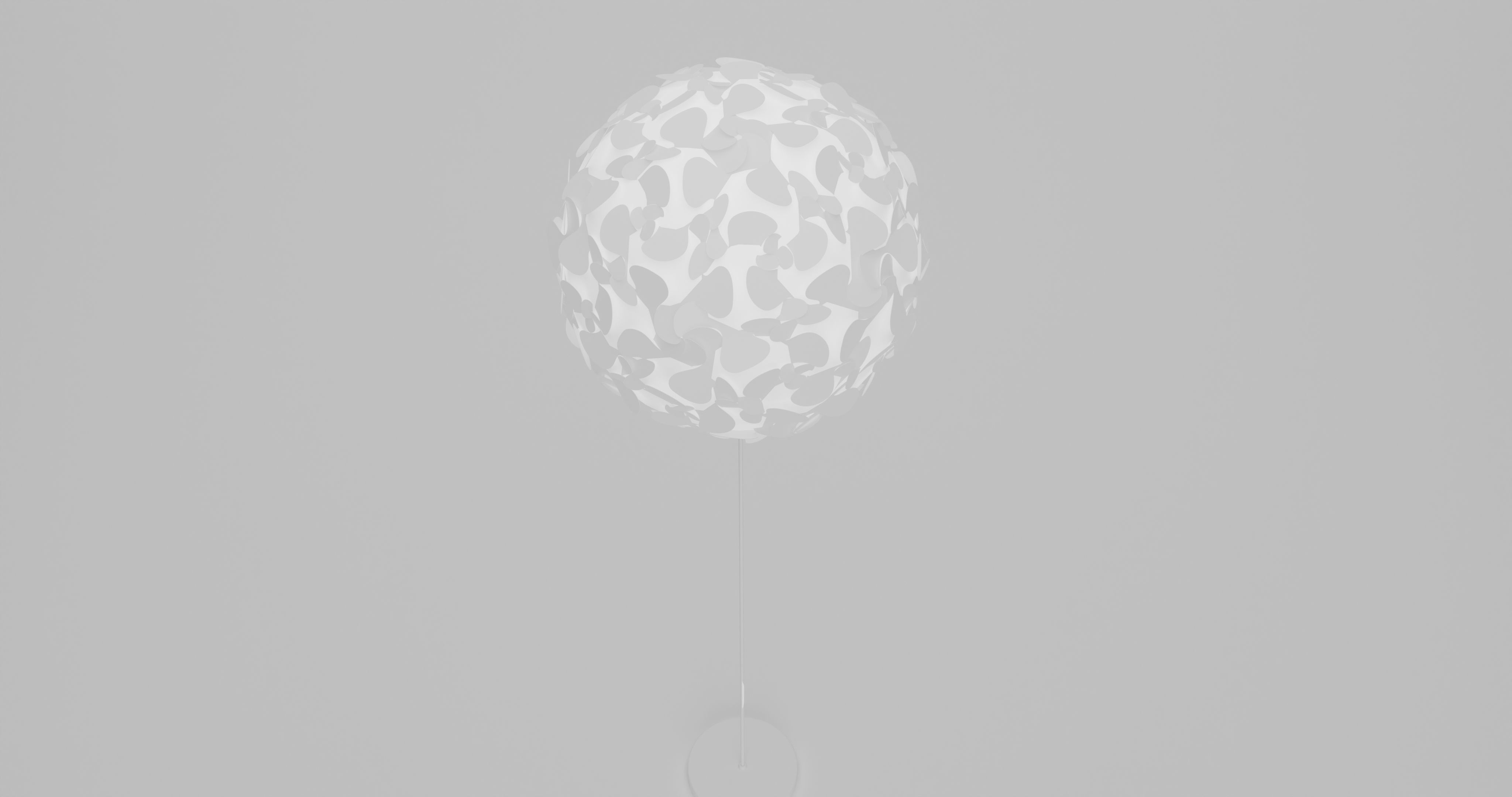 Umage Lora Ceiling Lamp Low-poly 3D model_3