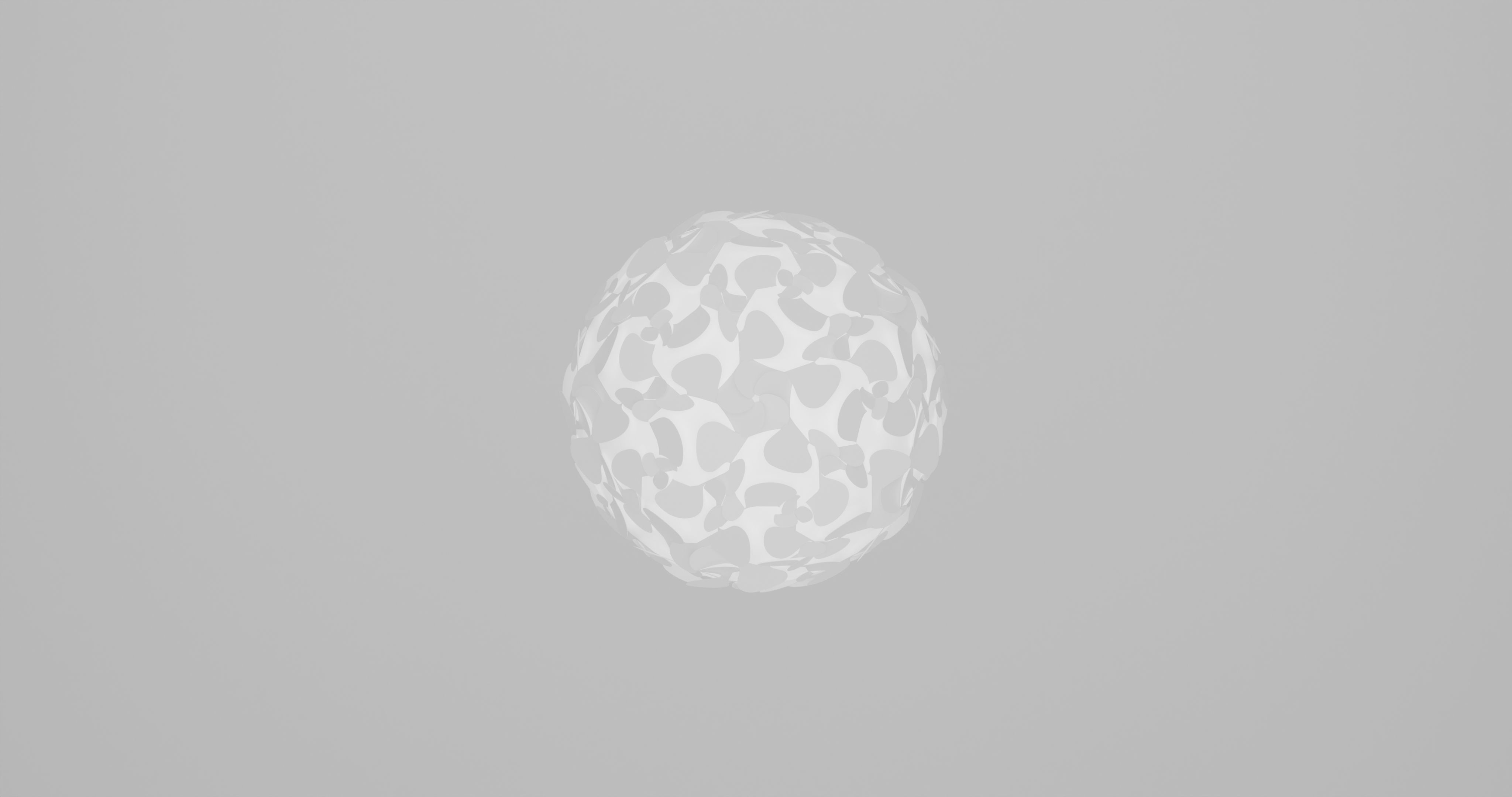 Umage Lora Ceiling Lamp Low-poly 3D model_2