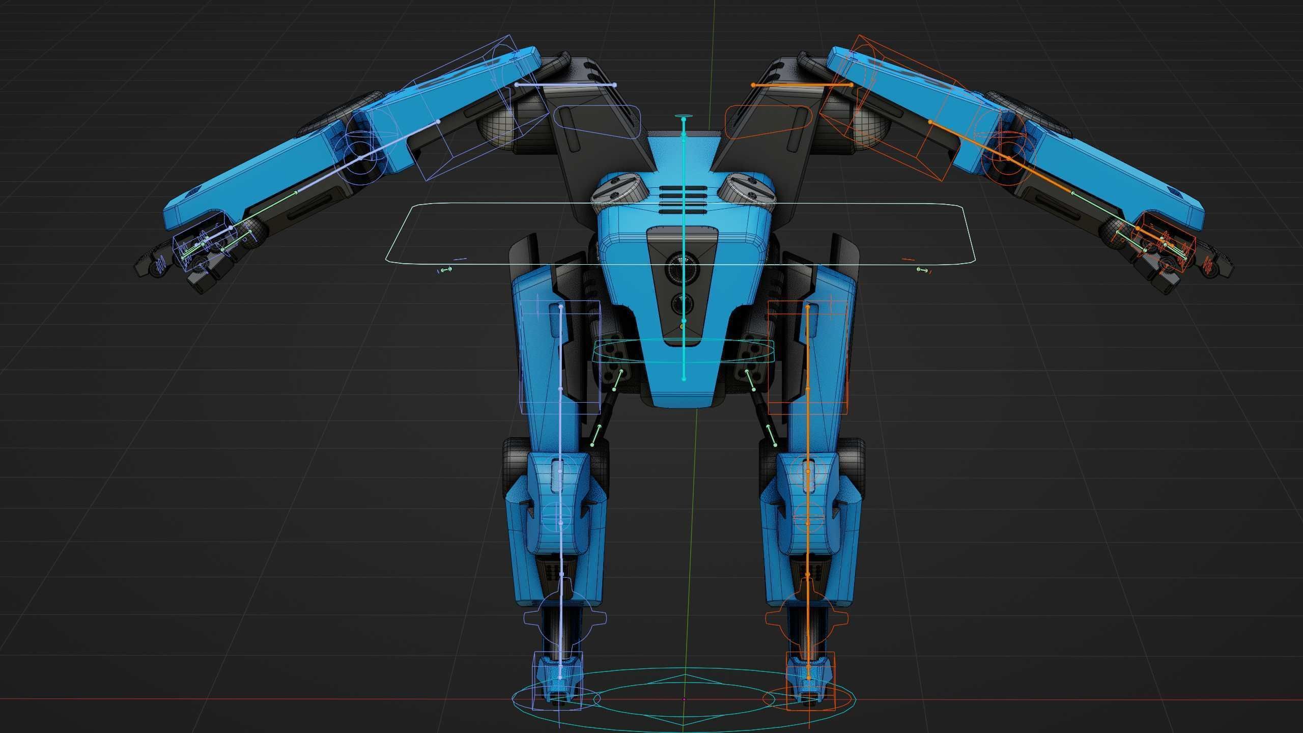 BATTLE DROID ONYX Rigged for Unreal Engine - Unity - MIXAMO 3D model_39