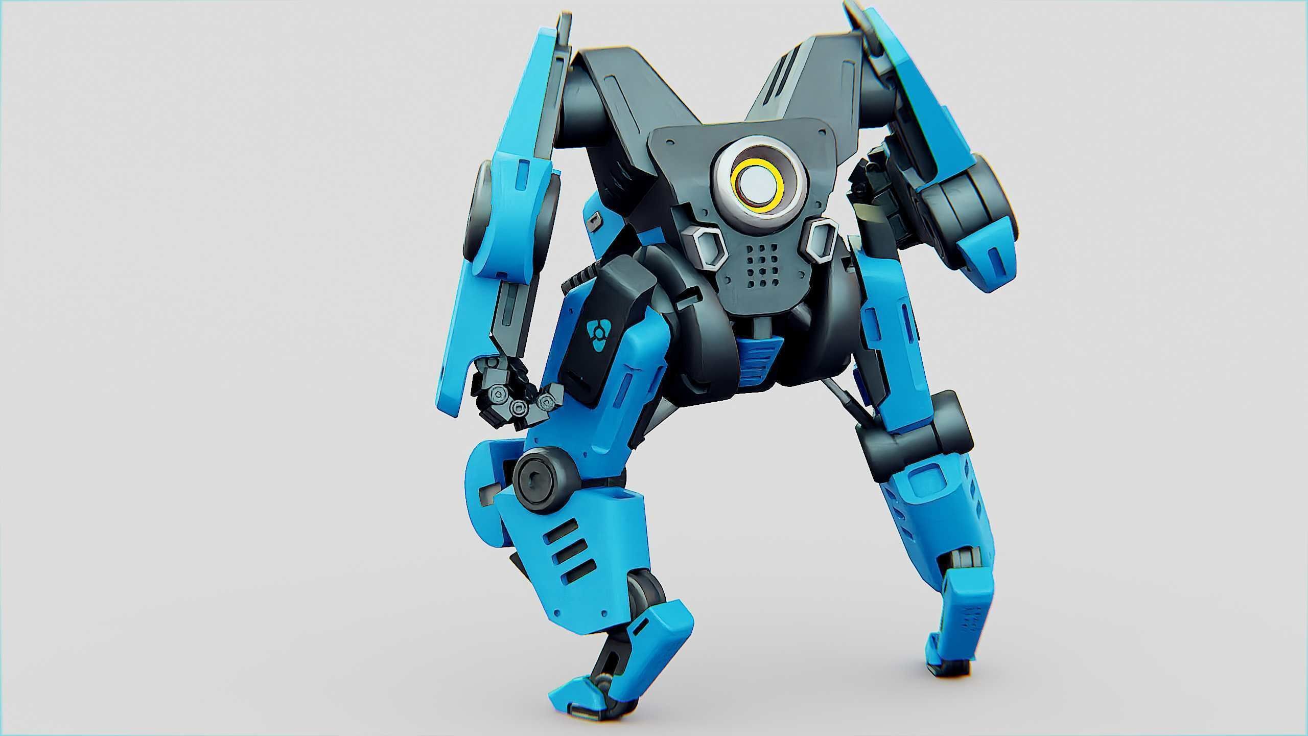 BATTLE DROID ONYX Rigged for Unreal Engine - Unity - MIXAMO 3D model_11