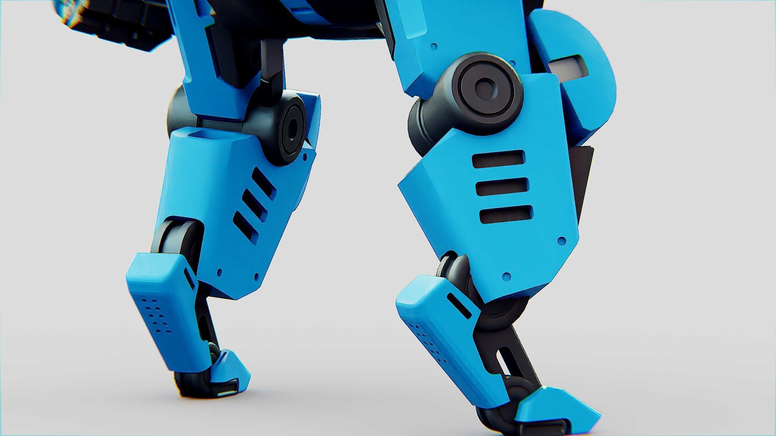 BATTLE DROID ONYX Rigged for Unreal Engine - Unity - MIXAMO 3D model_26