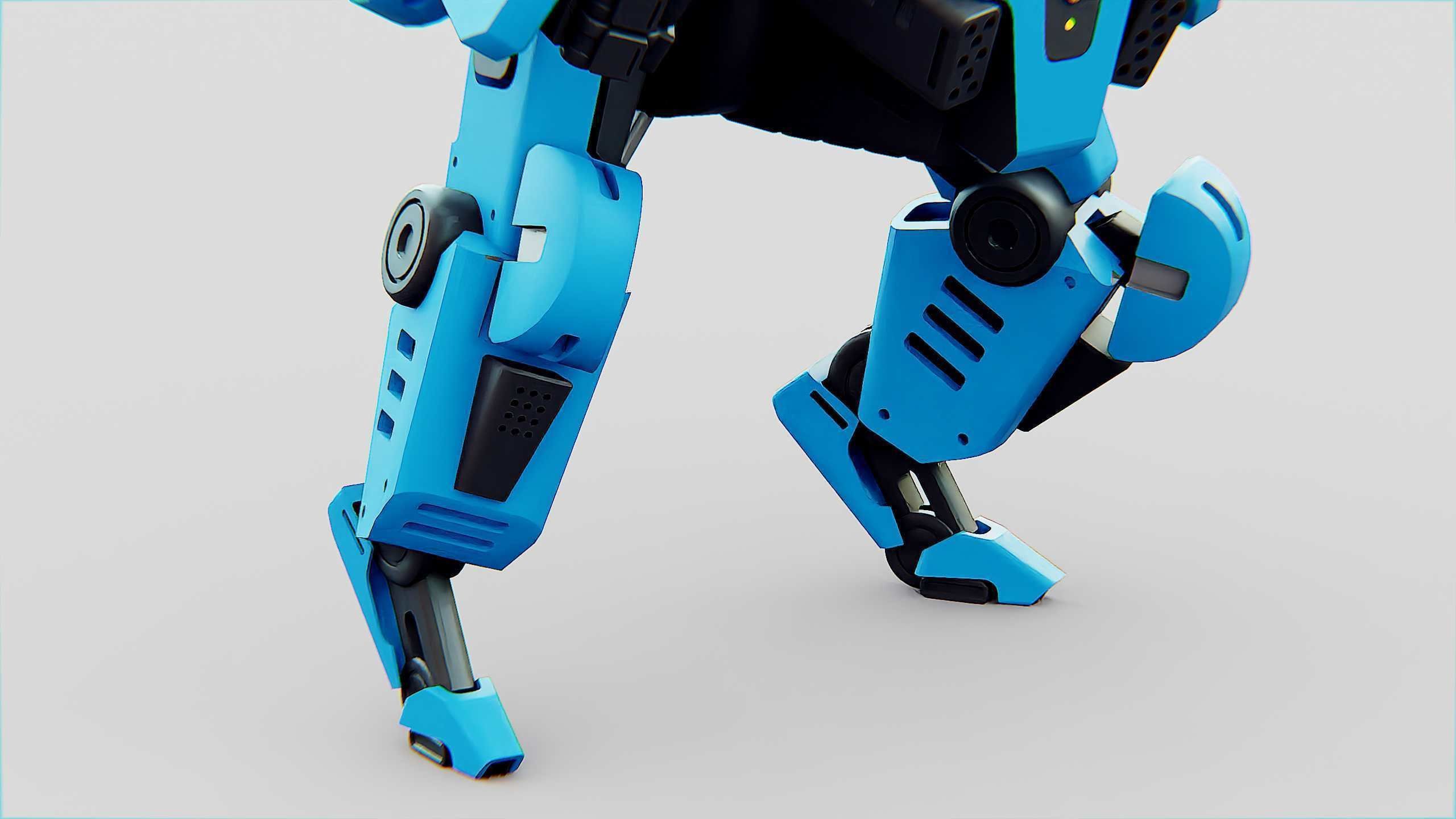 BATTLE DROID ONYX Rigged for Unreal Engine - Unity - MIXAMO 3D model_21