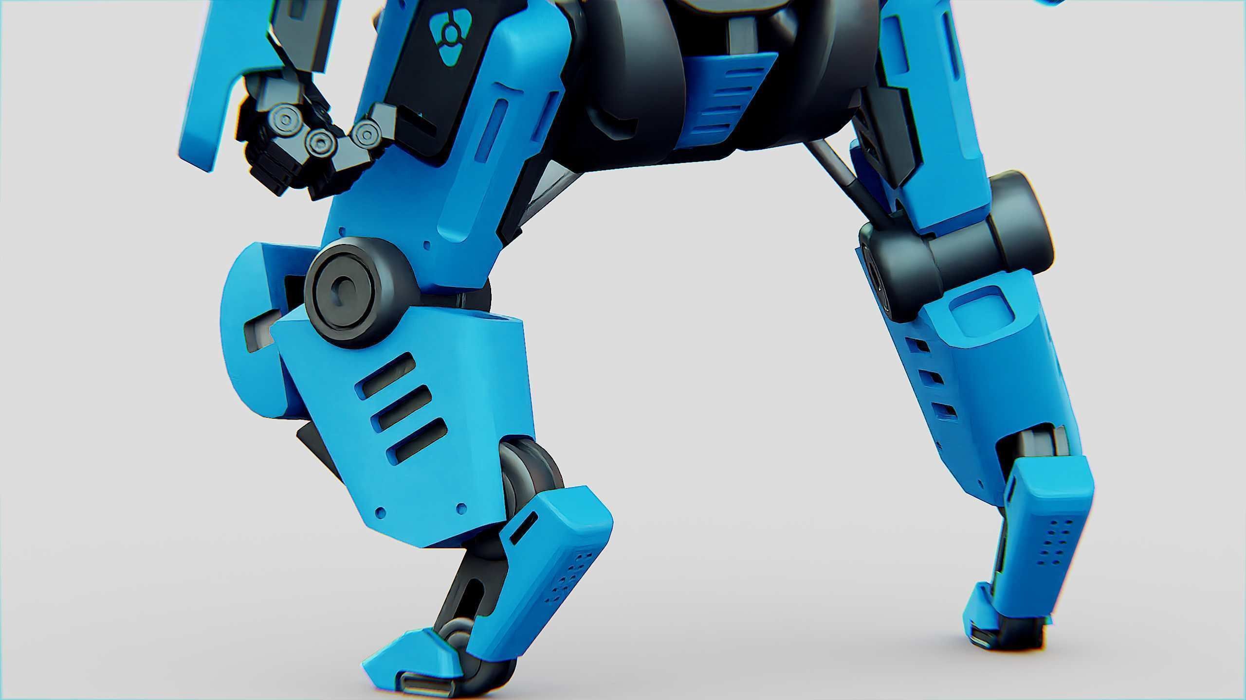 BATTLE DROID ONYX Rigged for Unreal Engine - Unity - MIXAMO 3D model_23