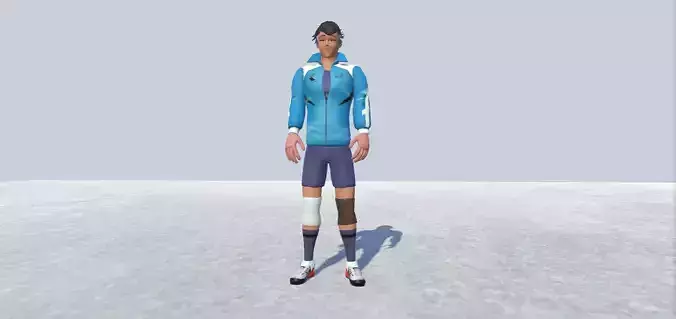 Sports Avatar male 05 Rigged