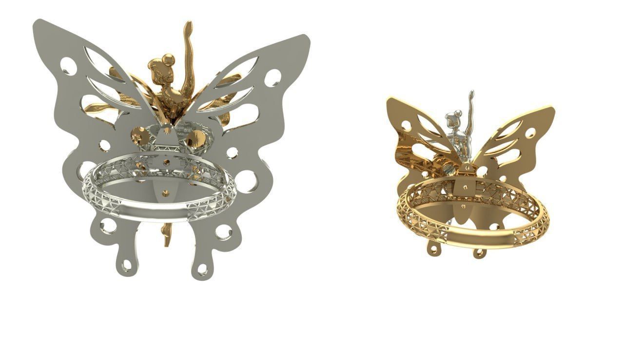 ballerian fairy 3D print model_5