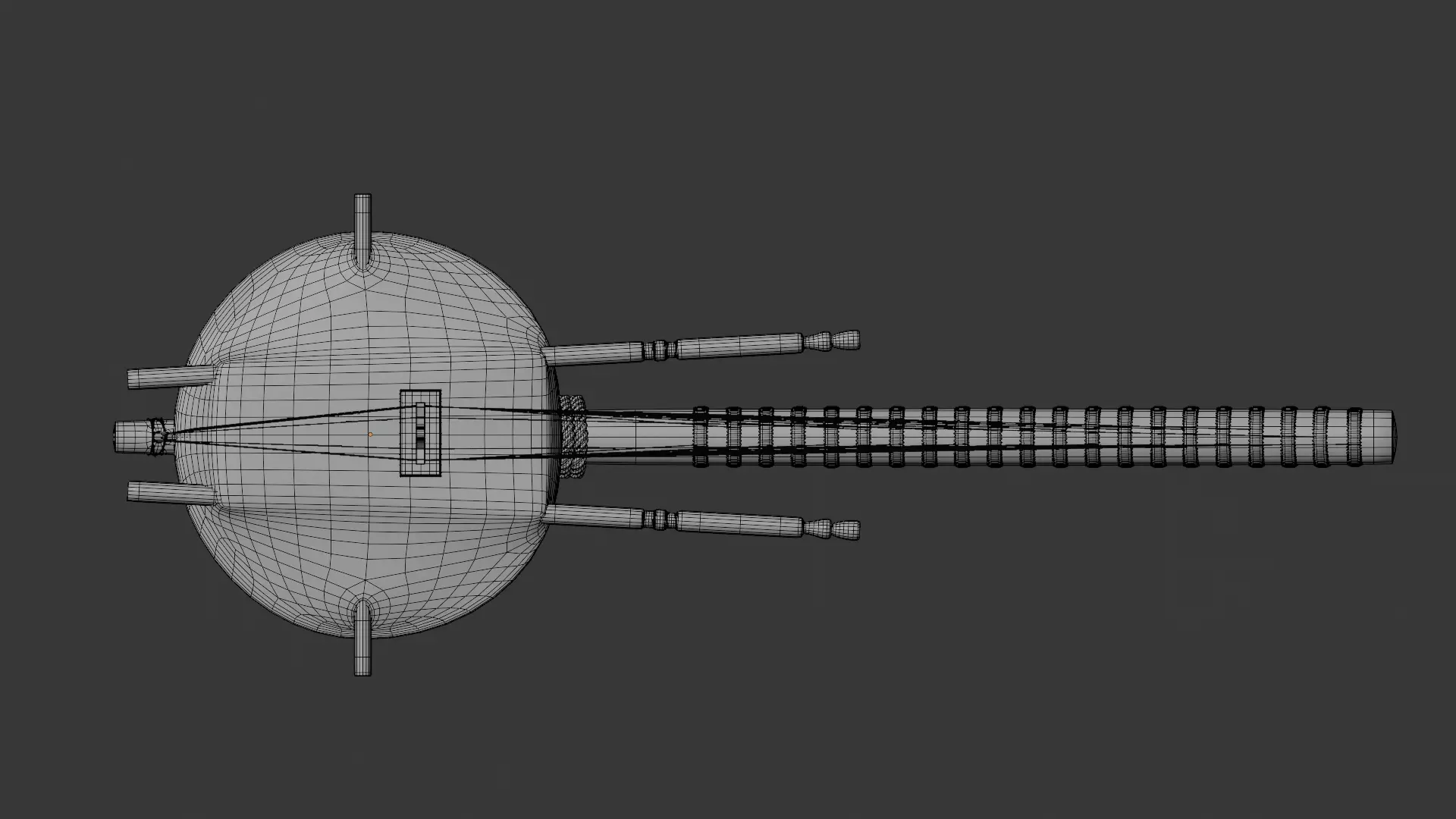 Kora - African Musical Instrument 3D model_5