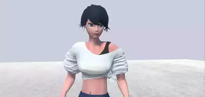 Anime Girl Rigged 