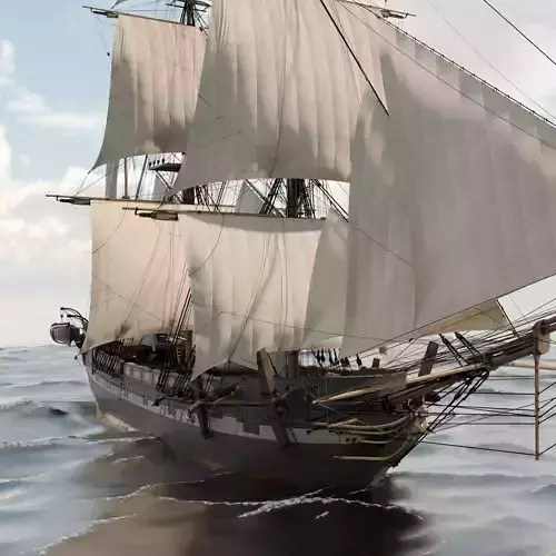 HMS Beagle 1831 - Charles Darwin Ship