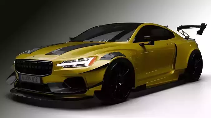 2020 Polestar 1 NFS 3D model