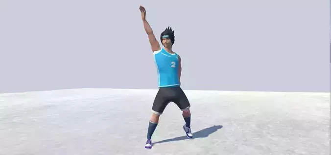 Sports Guy -Basket ball - Volley-Ball player2 