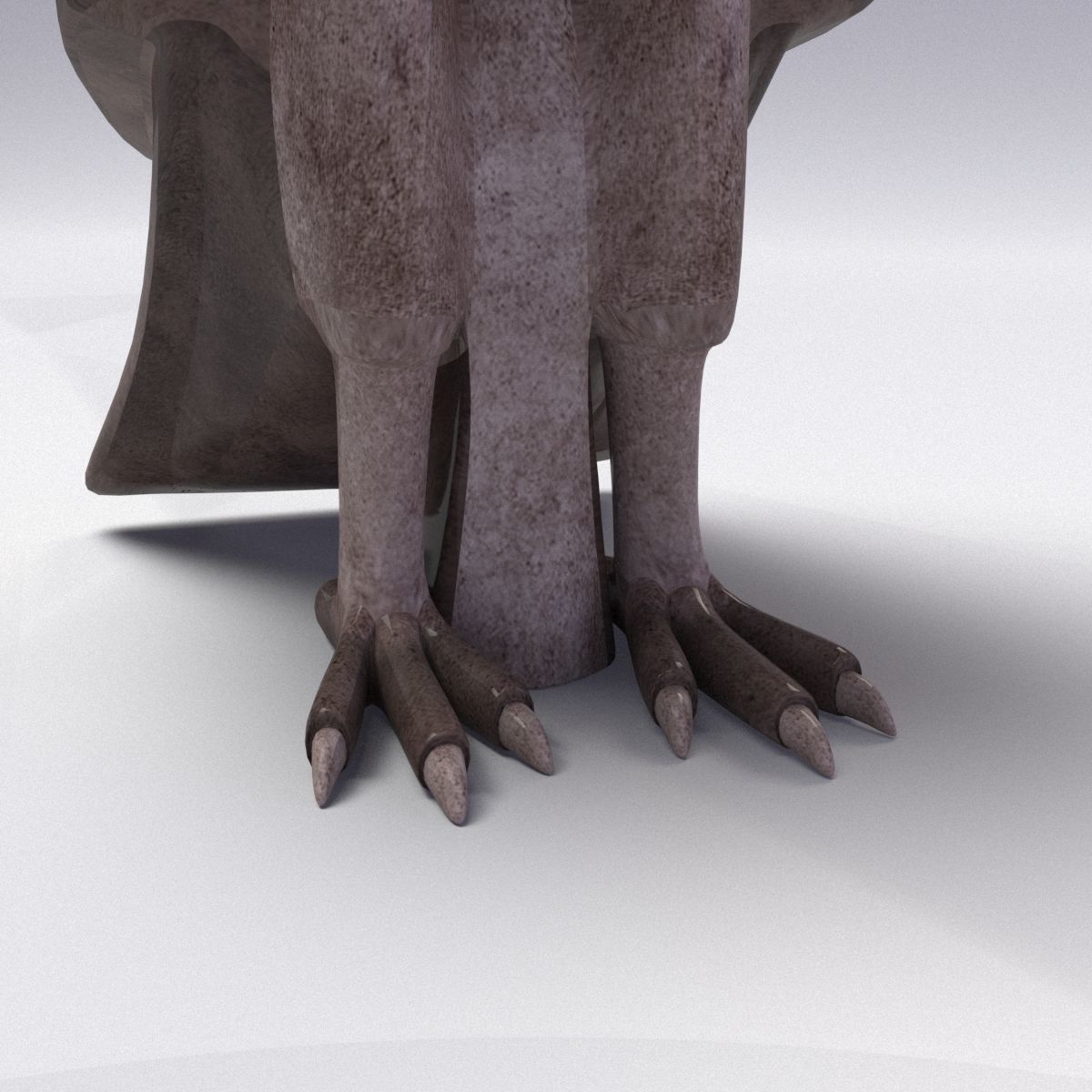 HORUS - THE CURIOUS EGYPTIAN GOD OF THE SKY Low-poly 3D model_5