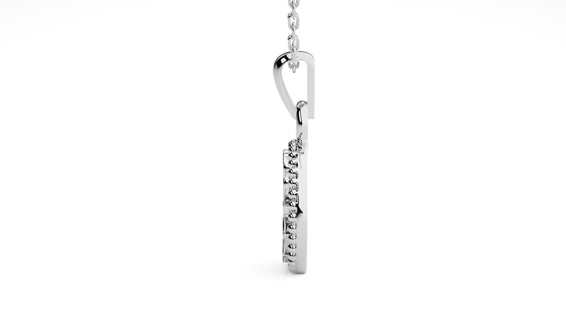 Sun Light wt Plain Gold Pendant 3dm stl ply glb gltf mtl 3mf  3D print model_8