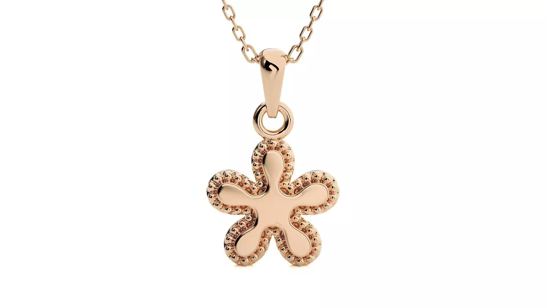 Light wt Plain Gold Pendant 3dm stl ply glb gltf mtl 3mf renders 3D print model