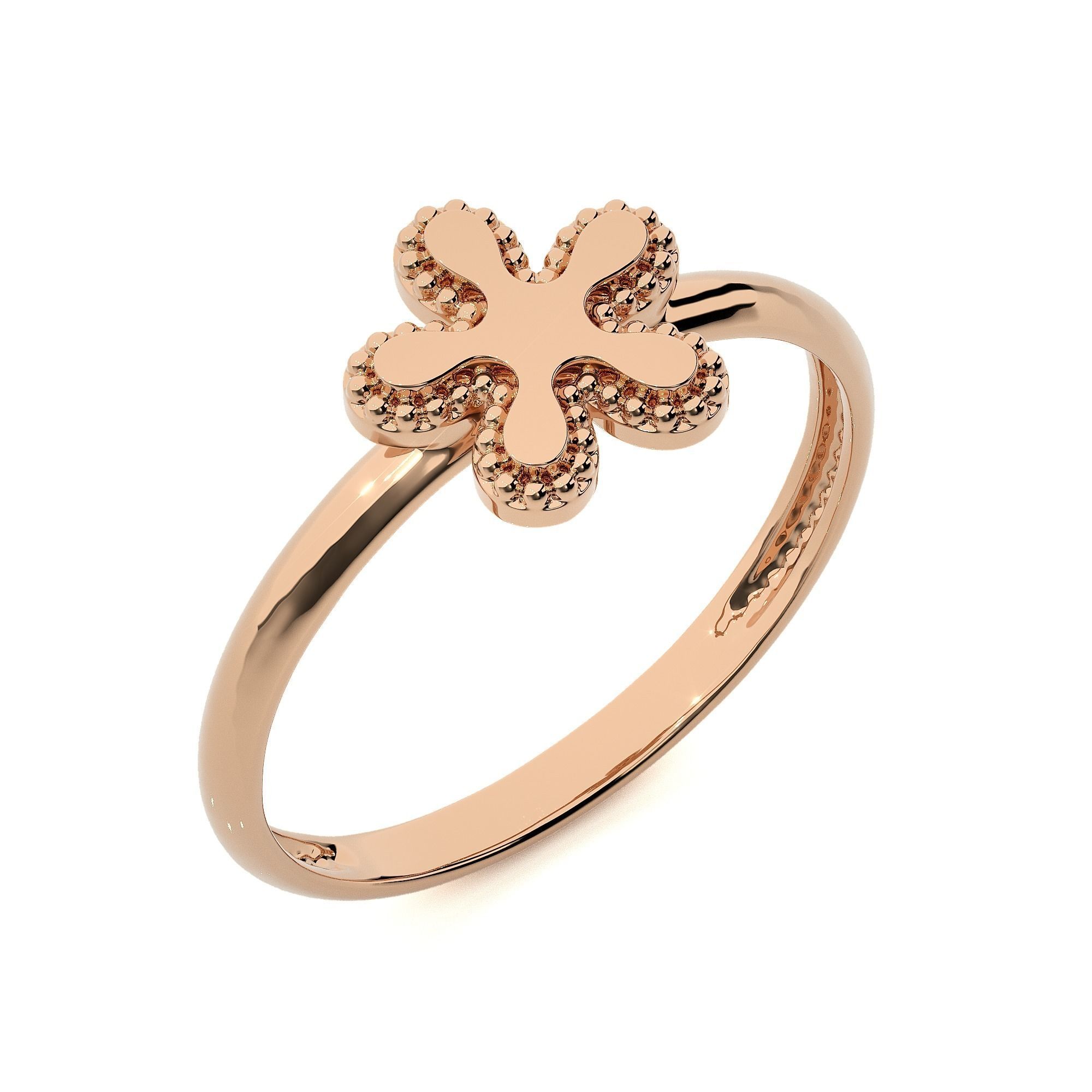 Light wt Plain Gold ring 3dm stl ply glb gltf mtl 3mf renders 3D print model_6