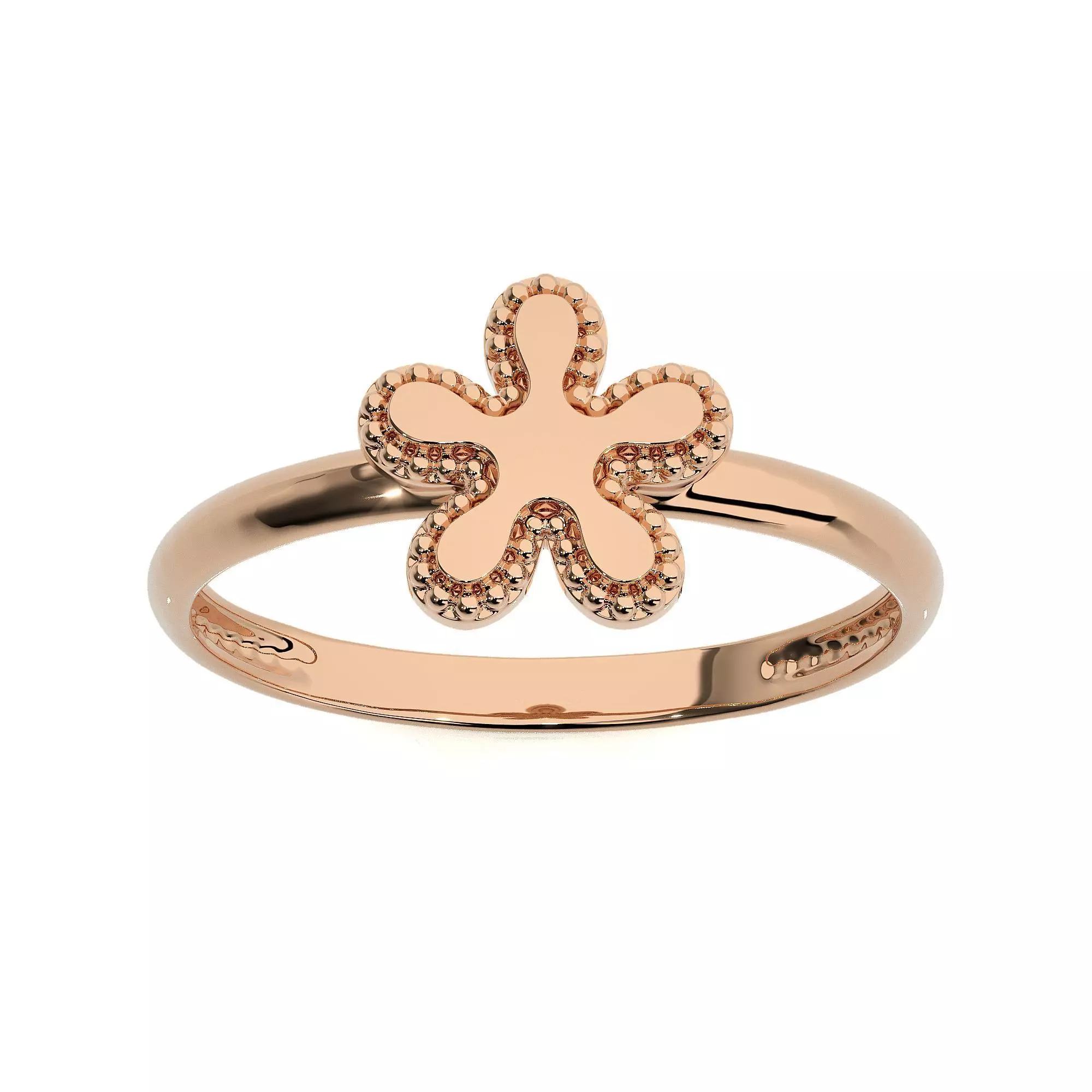 Light wt Plain Gold ring 3dm stl ply glb gltf mtl 3mf renders 3D print model_0