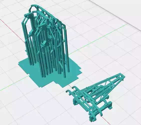 Pantograph 3D print model