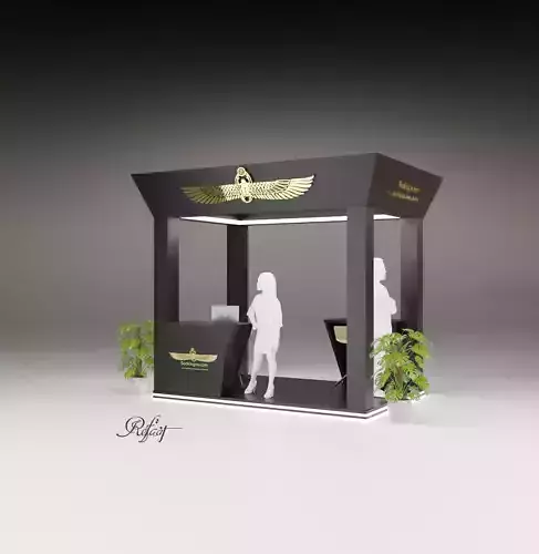 3D Pharaonic Booth 