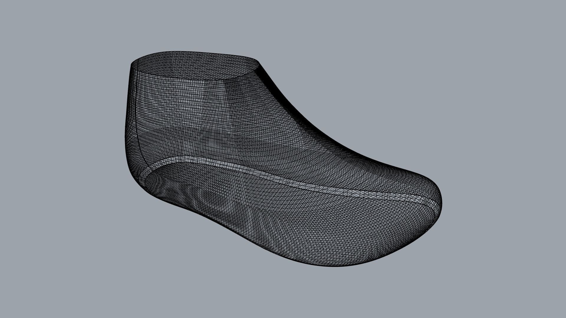 Children Shoe Last Good for Clog 3D print model_1