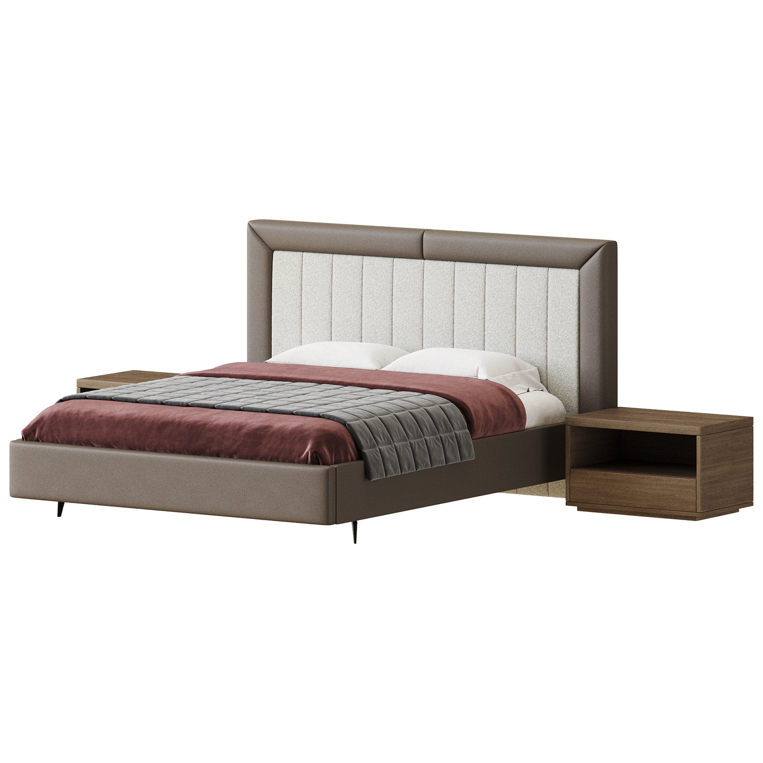 HILAY II BED 3D model_1