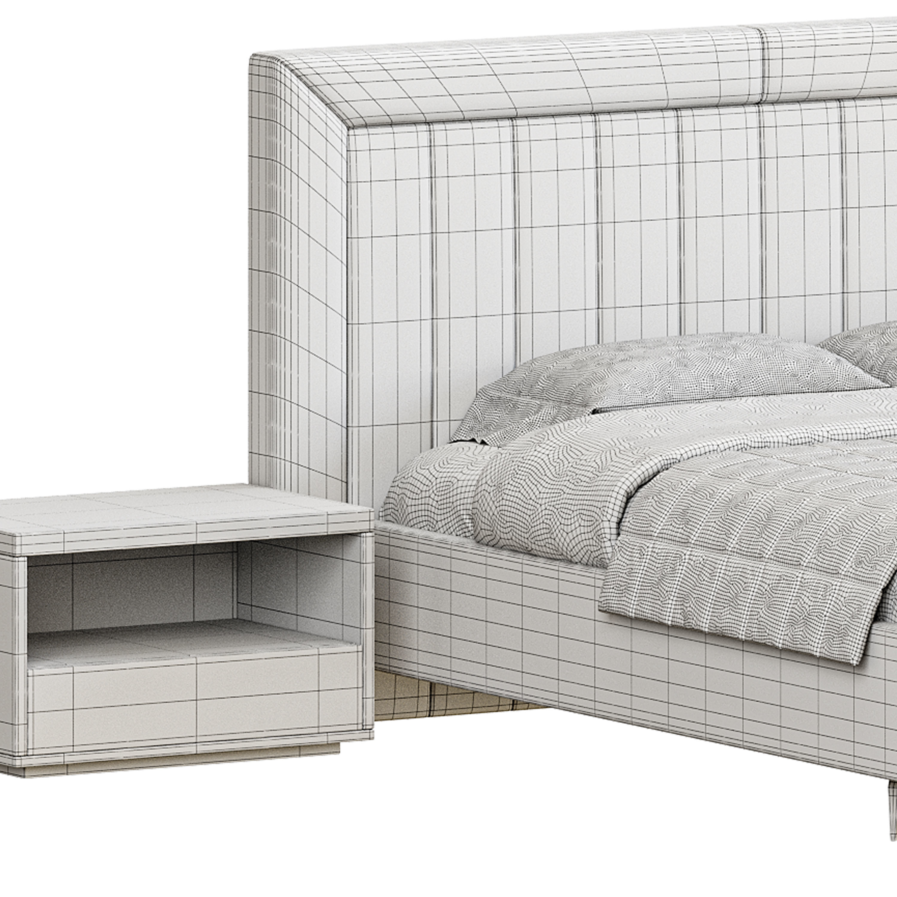 HILAY II BED 3D model_21