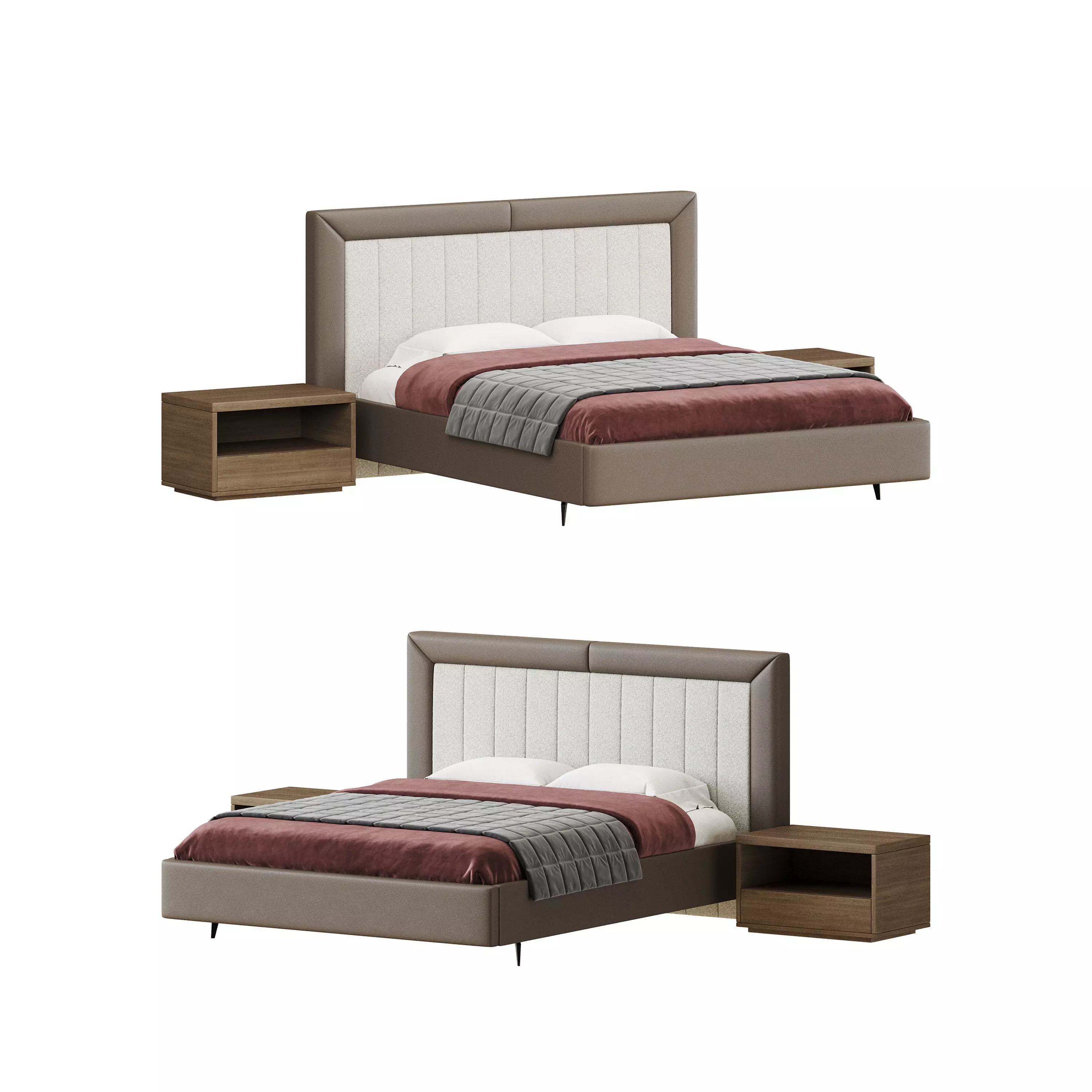 HILAY II BED 3D model_0