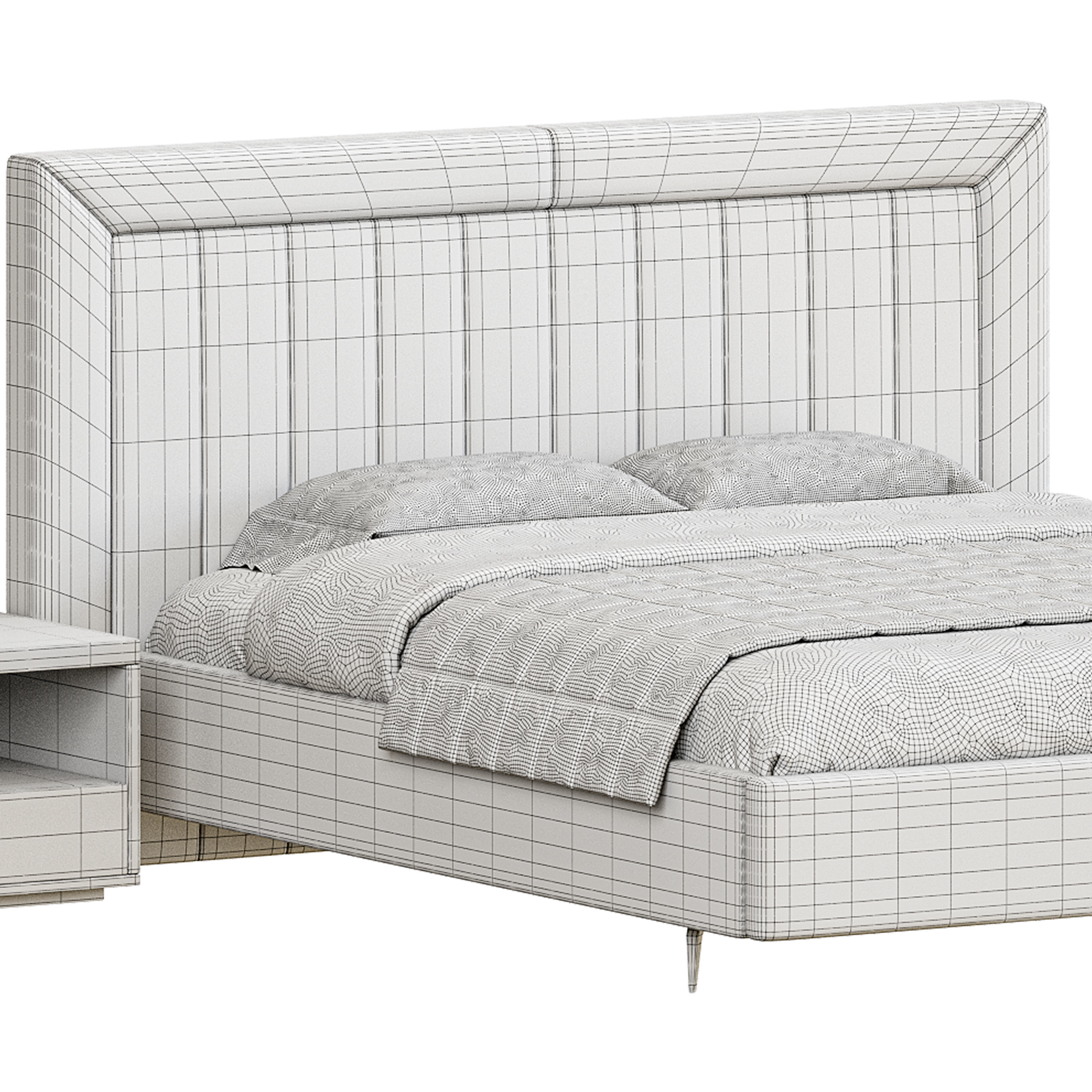 HILAY II BED 3D model_20