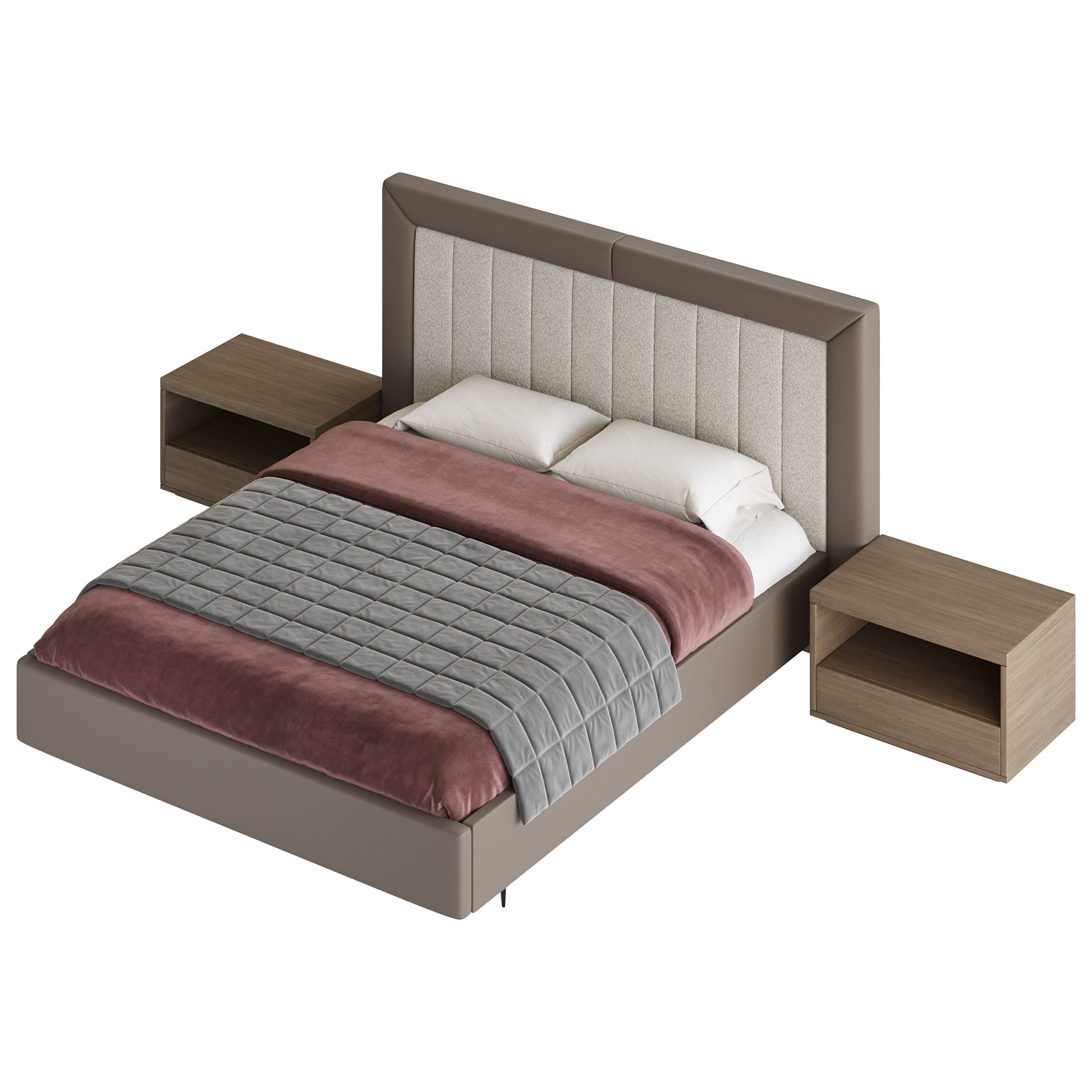 HILAY II BED 3D model_9