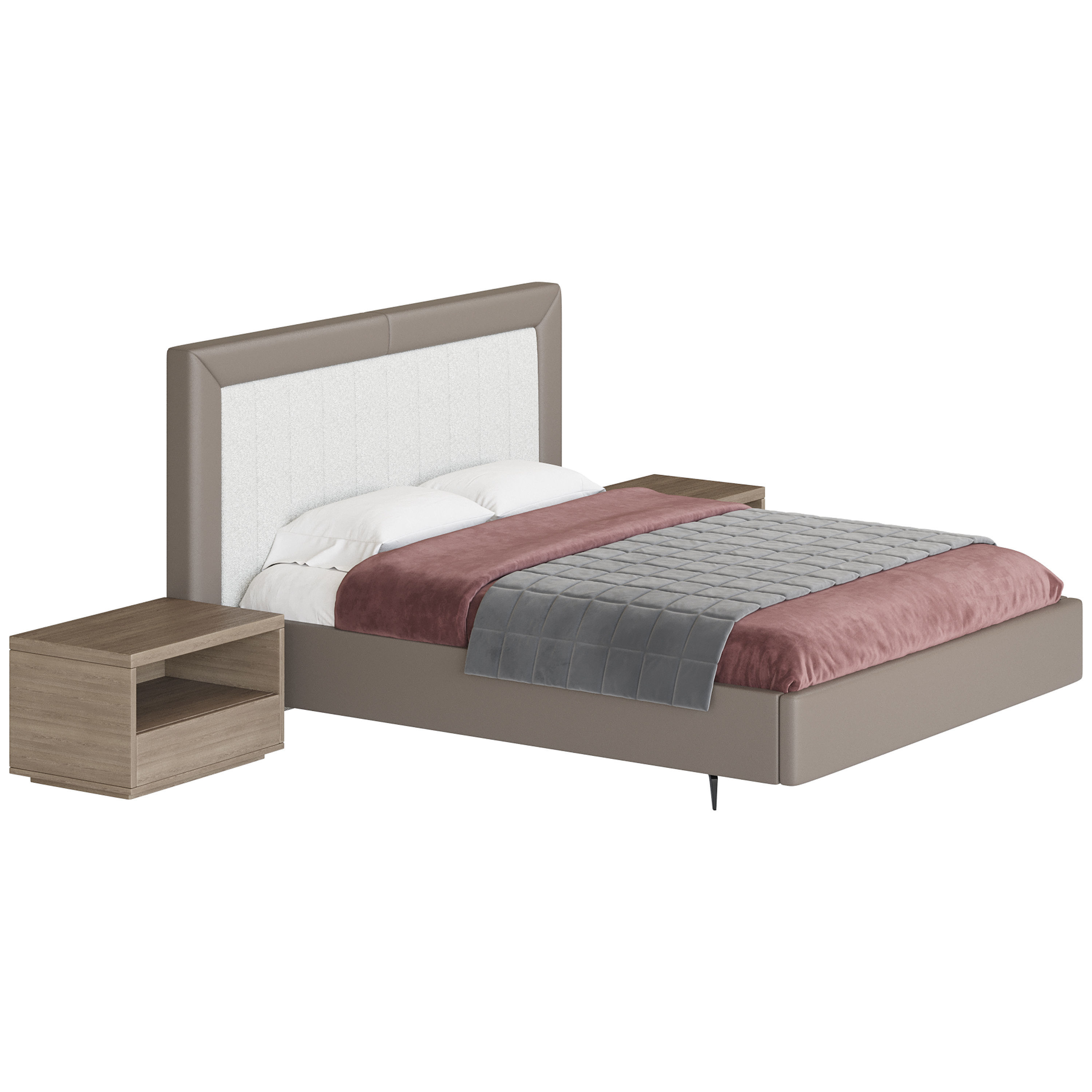 HILAY II BED 3D model_6