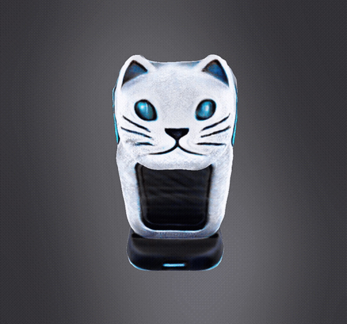Cat Design Phone Holder 3D print model_5