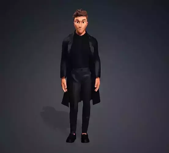 Man Rigged 3D Character