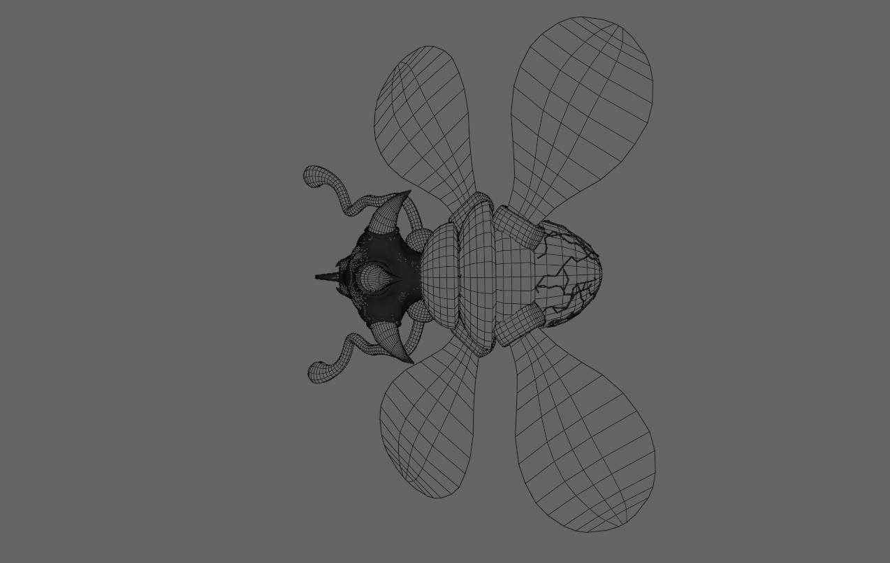 Alien Egg Maker Wasp 3D model_21