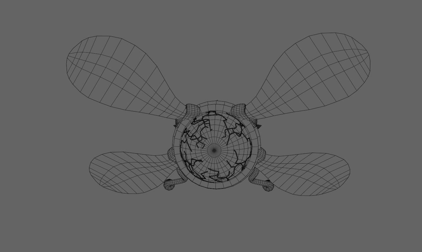 Alien Egg Maker Wasp 3D model_20