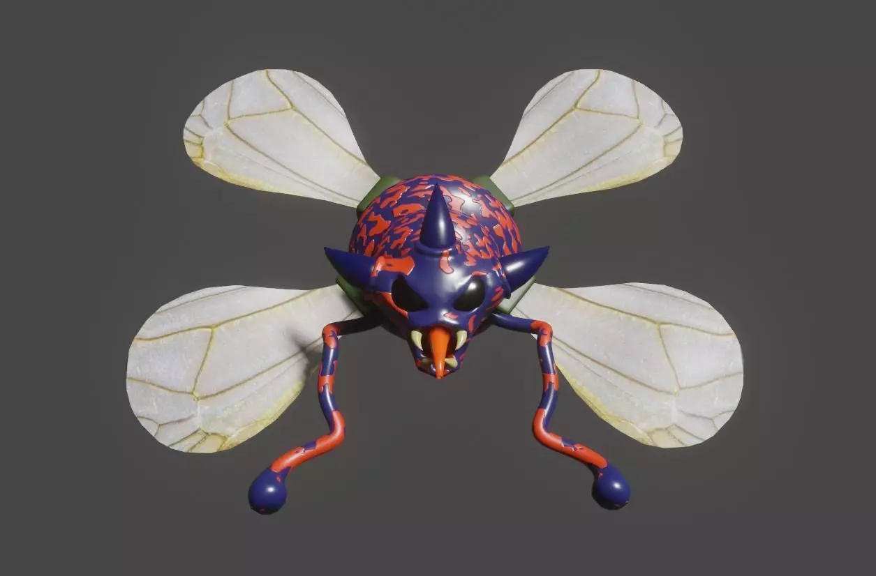Alien Egg Maker Wasp 3D model_0