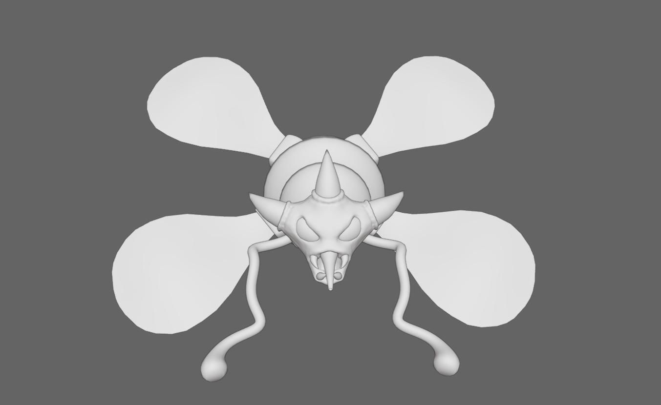 Alien Egg Maker Wasp 3D model_14