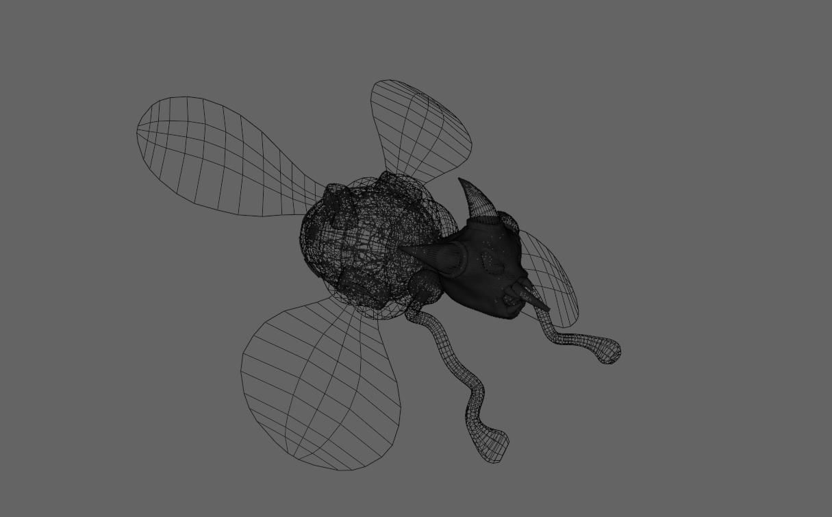 Alien Egg Maker Wasp 3D model_22