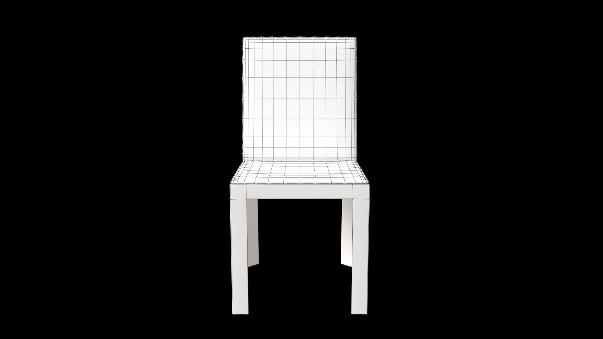 Chair BD20 Laura Meroni 3D model_3