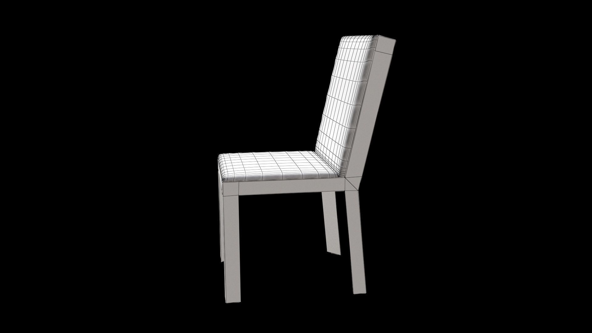 Chair BD20 Laura Meroni 3D model_5