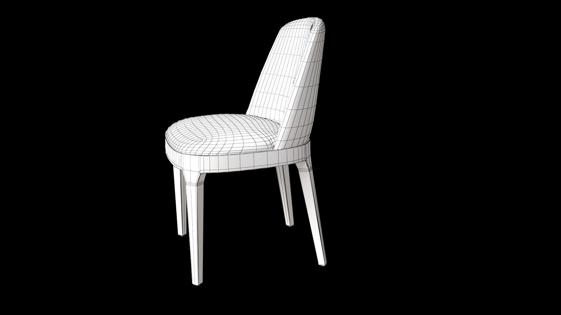 Chair LV 103 Laurameroni 3D model_5