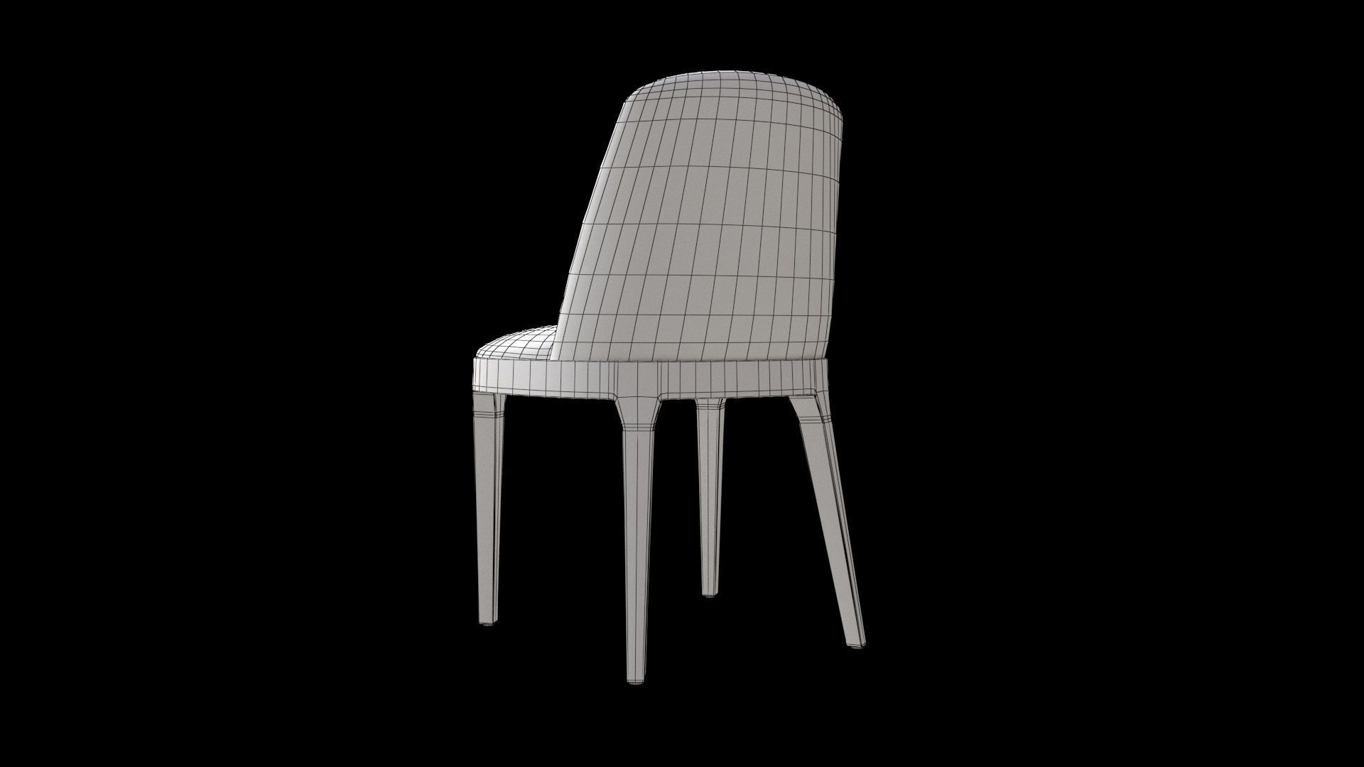 Chair LV 103 Laurameroni 3D model_7