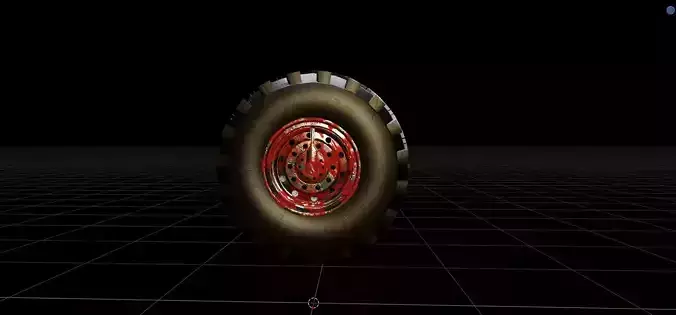 Unleash Your Off-Road Beast with OFFROADING TIRE  3D model