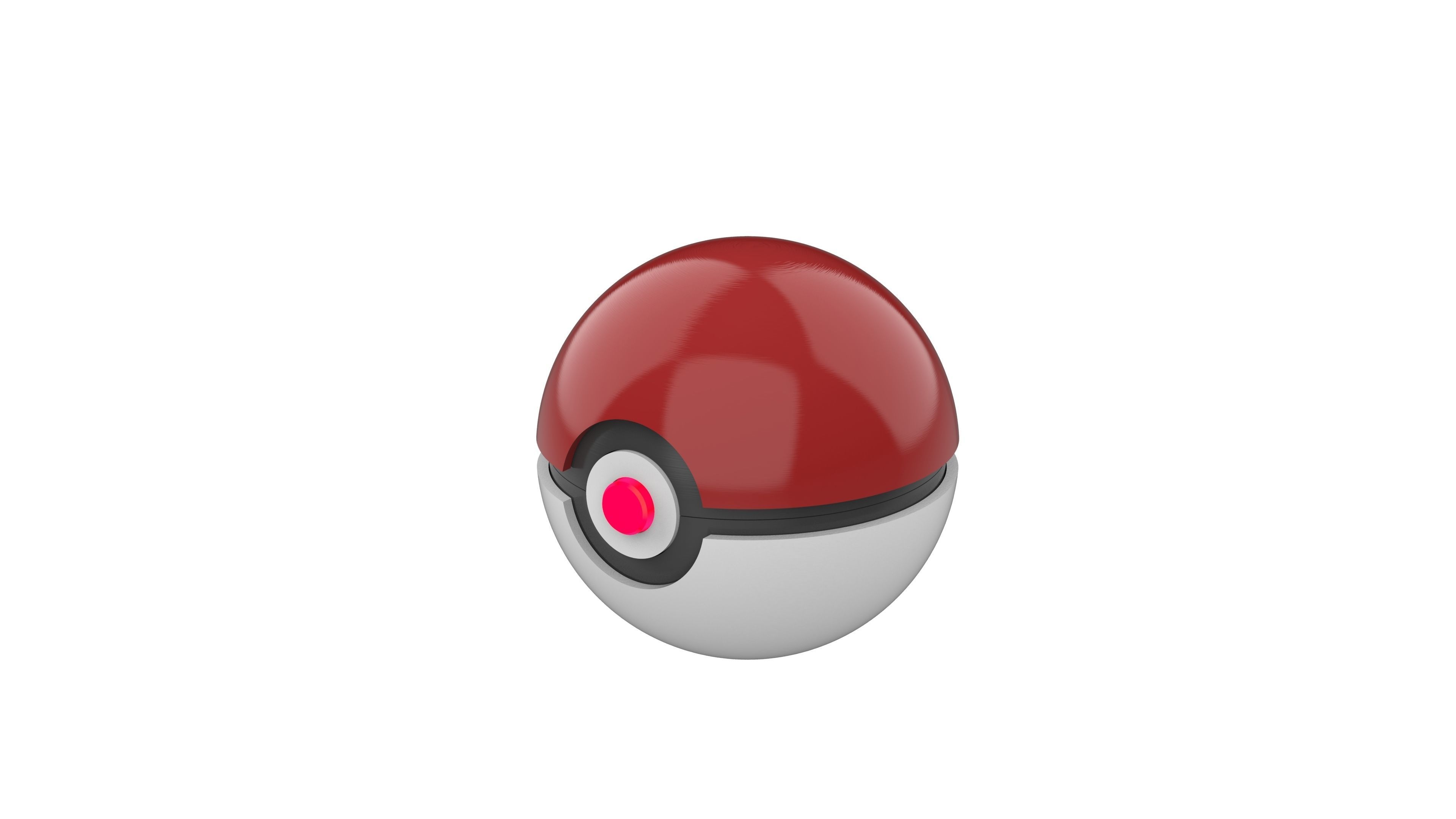 Gengar PokeBall - Printable model - STL CAD Bundle - Commercial 3D print model_14