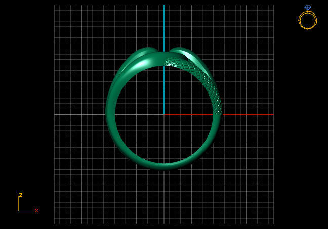 Fancy Womens Rings Plain Rings Ready STL 3DM Models Rings 3D print model_4