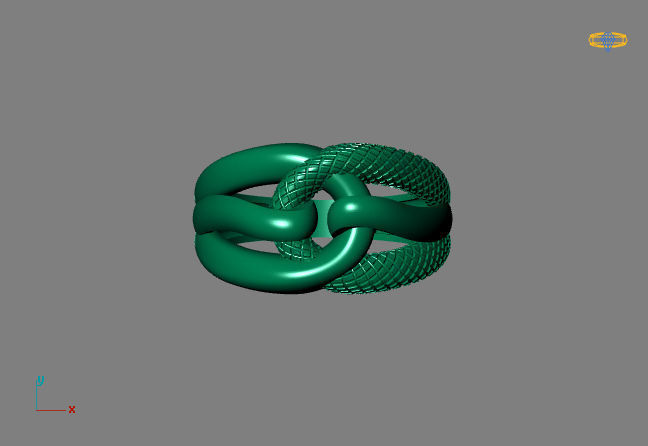 Fancy Womens Rings Plain Rings Ready STL 3DM Models Rings 3D print model_3