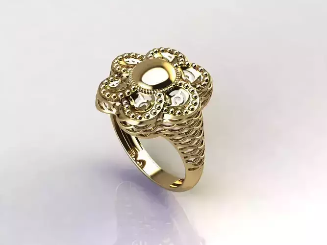 Fancy Womens Rings Plain Rings Ready STL 3DM Models Rings