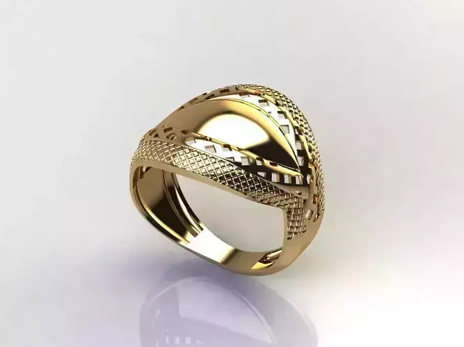 Fancy Womens Rings Plain Rings Ready STL 3DM Models Rings