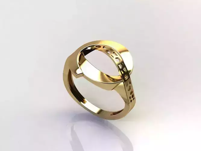 Fancy Womens Rings Plain Rings Ready STL 3DM Models Rings