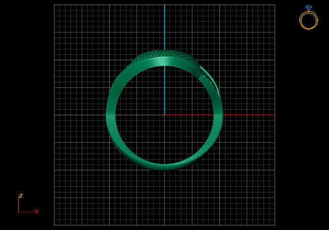 Fancy Womens Rings Plain Rings Ready STL 3DM Models Rings 3D print model_4