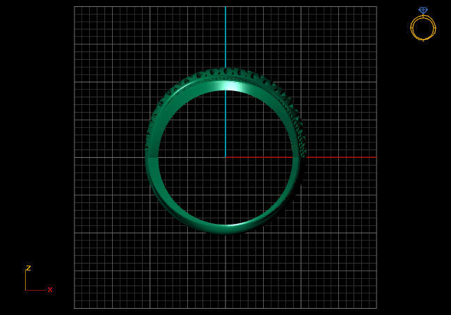 Fancy Womens Rings Plain Rings Ready STL 3DM Models Rings 3D print model_4