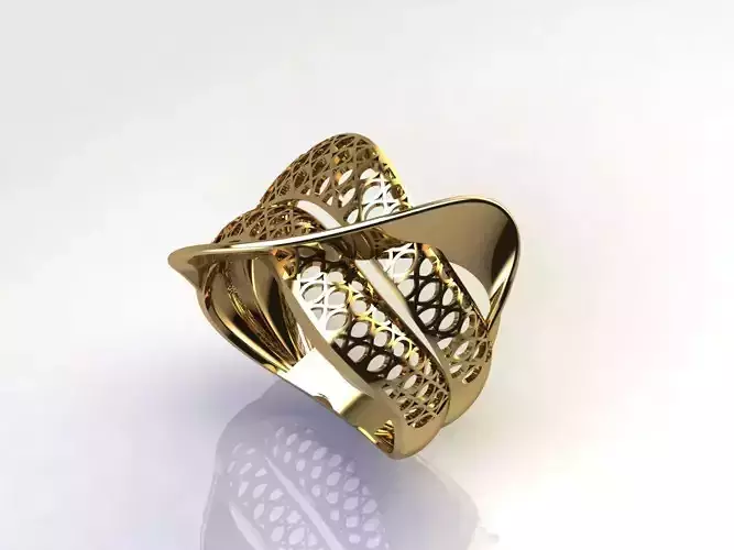 Fancy Womens Rings Plain Rings Ready STL 3DM Models Rings